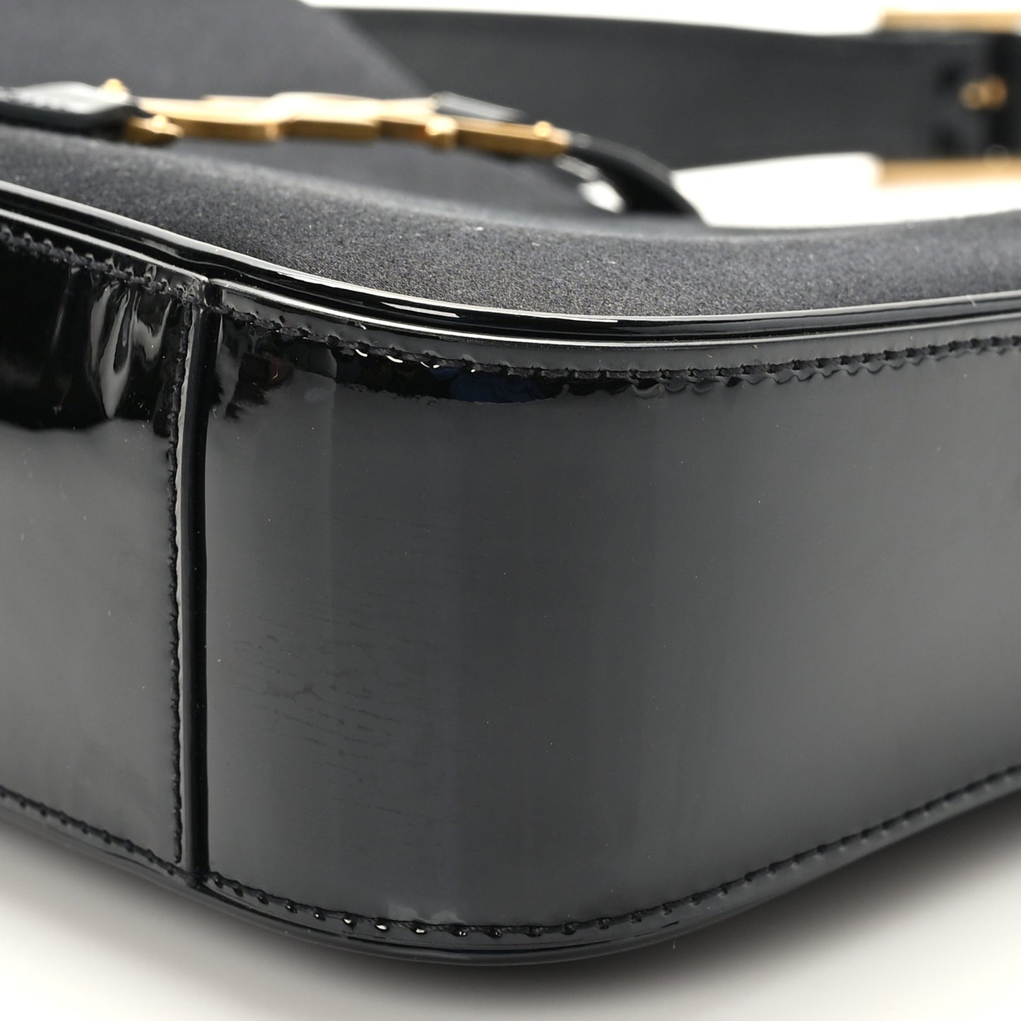 Silk Satin Calfskin Le 5 A 7 Hobo Black
