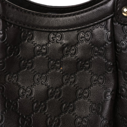 Gucci Guccissima Medium Sukey Tote Chocolate 10 of 10