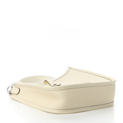 Hermes Taurillon Clemence Amazone Evelyne TPM Nata Craie 4 of 10