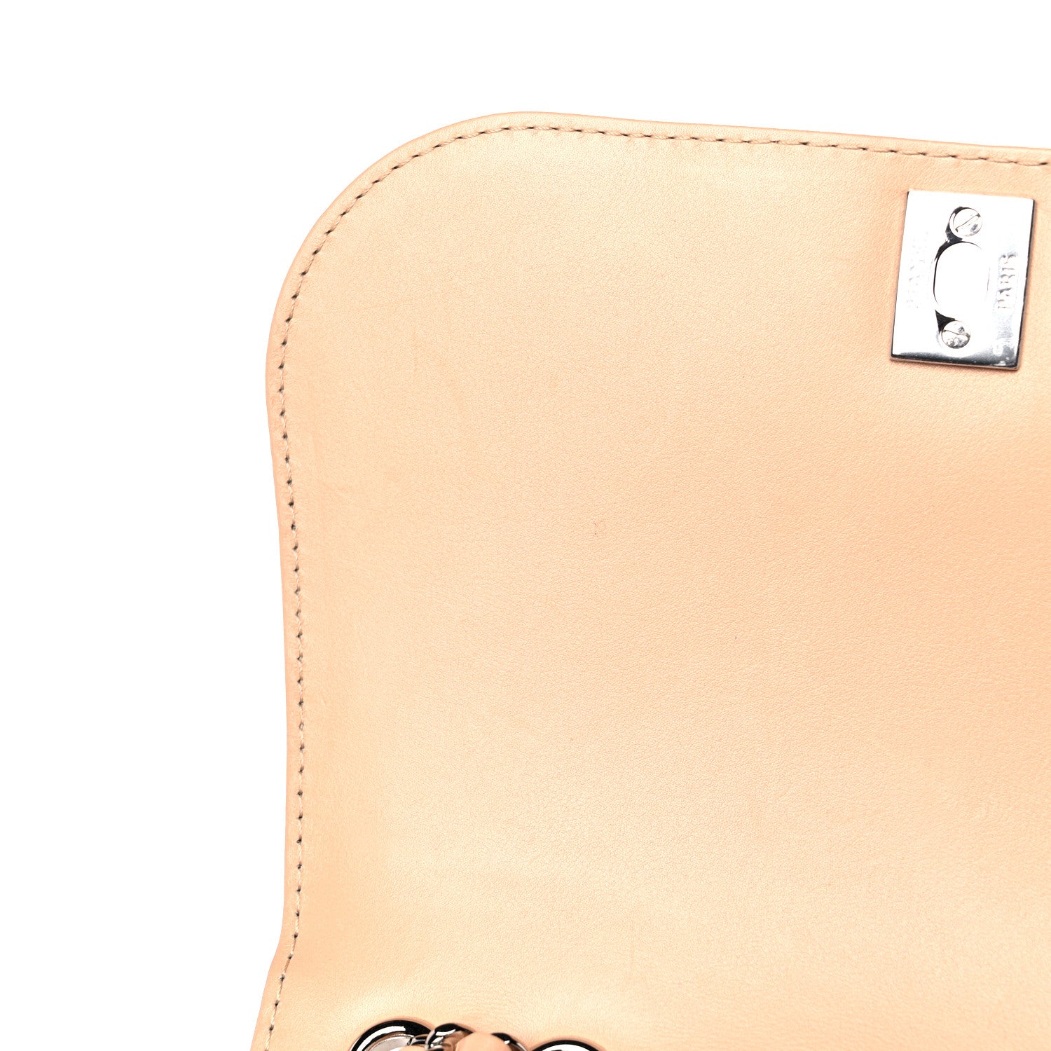 Chanel Calfskin Braided Small Chic Flap Light Beige 35 of 37