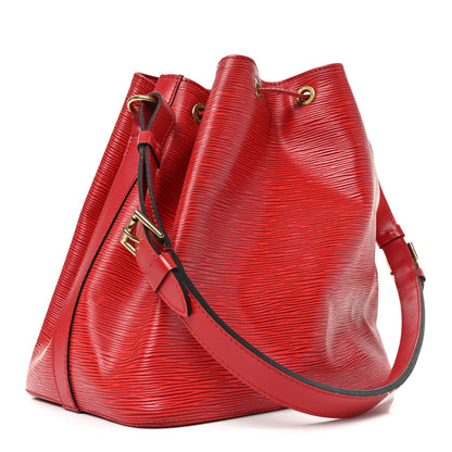 Louis Vuitton Epi Petit Noe Castillan Red 3 of 9