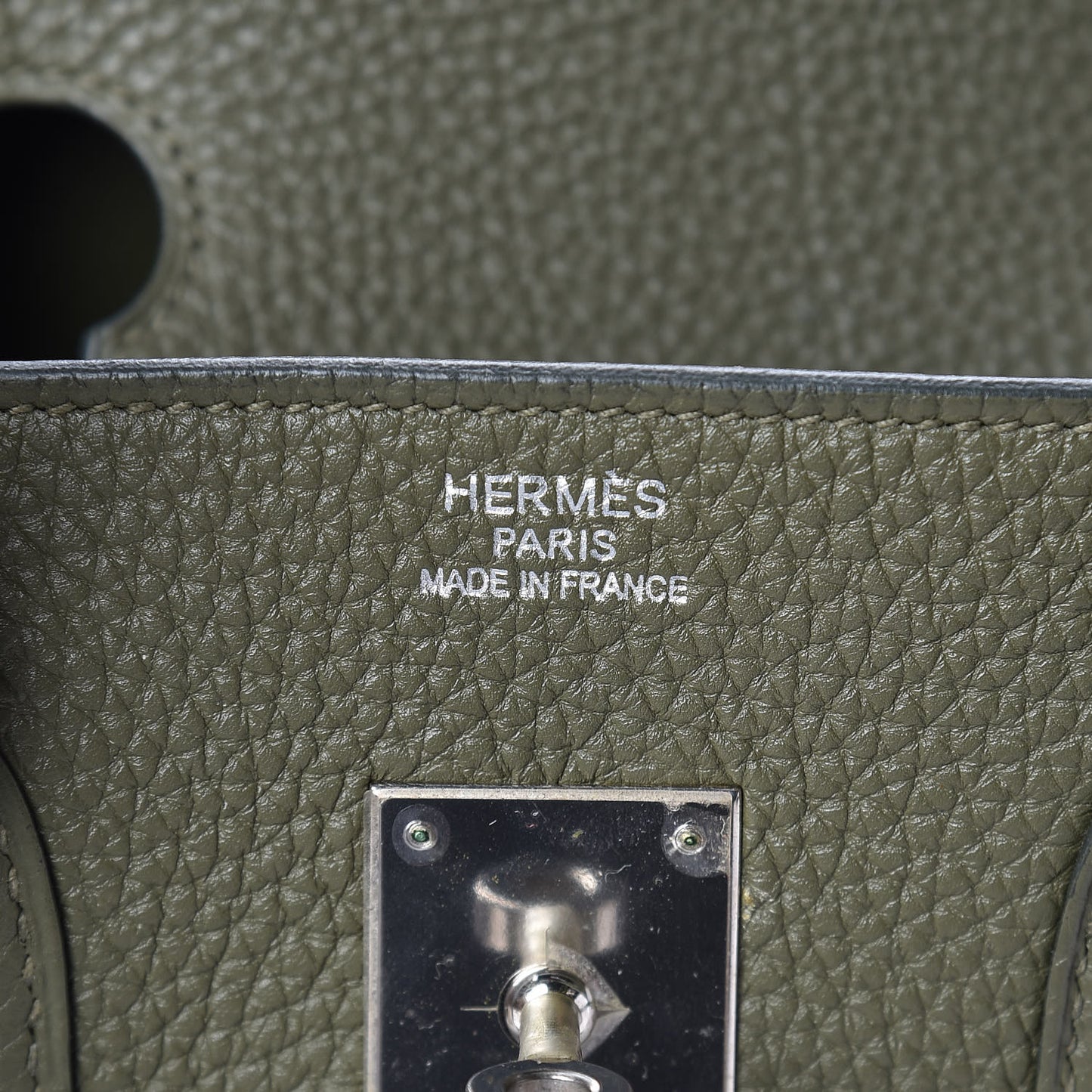 Togo Birkin 35 Vert Olive