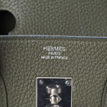 Hermes Togo Birkin 35 Vert Olive 6 of 14