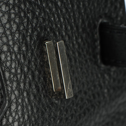 Hermes Taurillon Clemence Birkin 30 Black 15 of 31