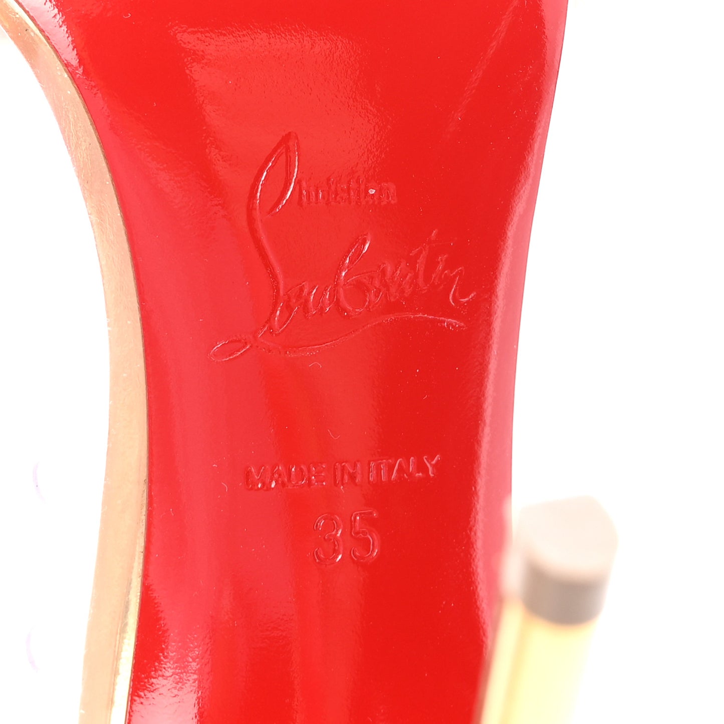 PVC Patent Collaclou 100 Pumps 35 Gold