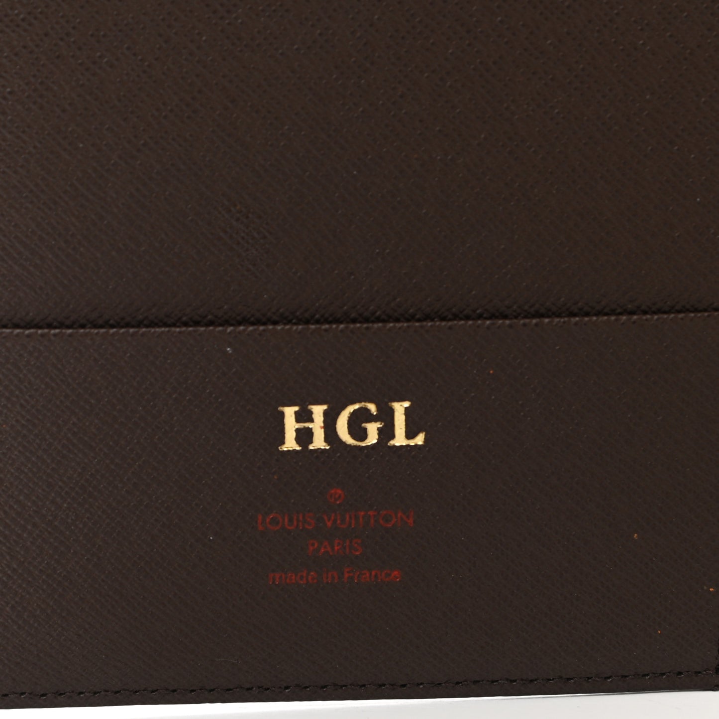 Damier Ebene Large Ring Agenda Cover