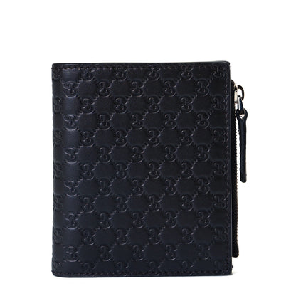 Gucci Microguccissima Snap Bi-Fold Wallet Black 1 of 7