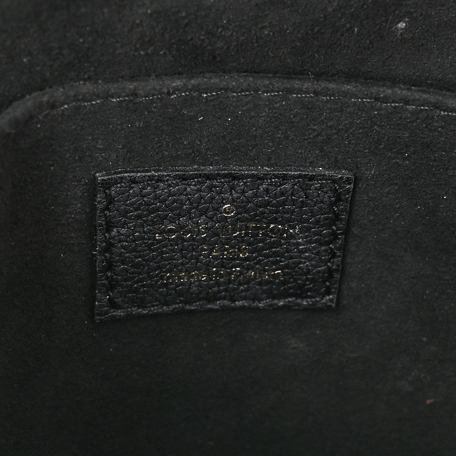Louis Vuitton Grained Calfskin Lockme Chain Bag PM Black 7 of 10