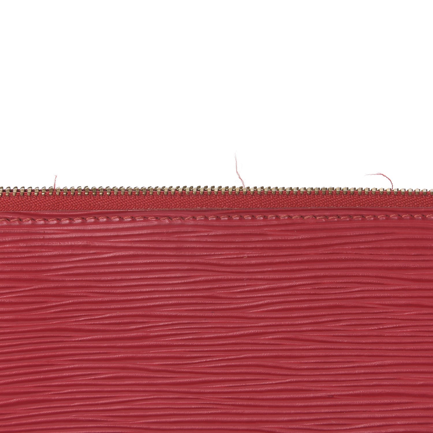 Louis Vuitton Epi Pochette Accessories 24 Castillan Red 9 of 13