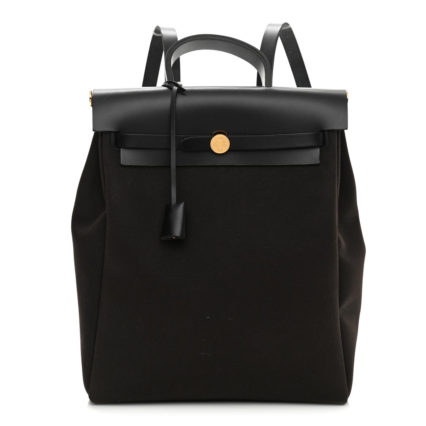 Military Toile Vache Hunter Herbag a Dos Zip Retourne Backpack Ebene Black