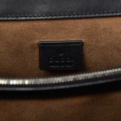 Gucci GG Supreme Monogram Arabesque Medium Dionysus Shoulder Bag Black 8 of 15