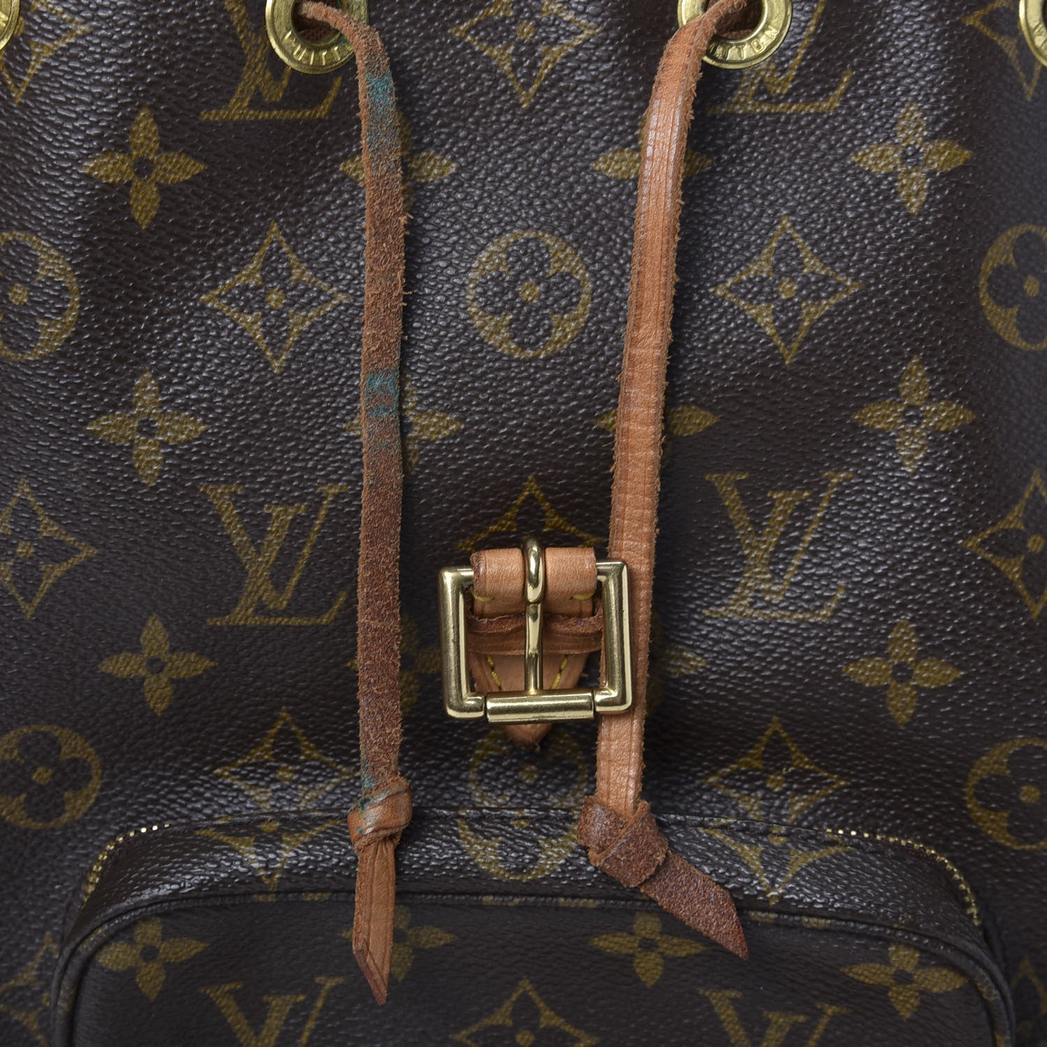 Louis Vuitton Monogram Montsouris MM Backpack 9 of 9