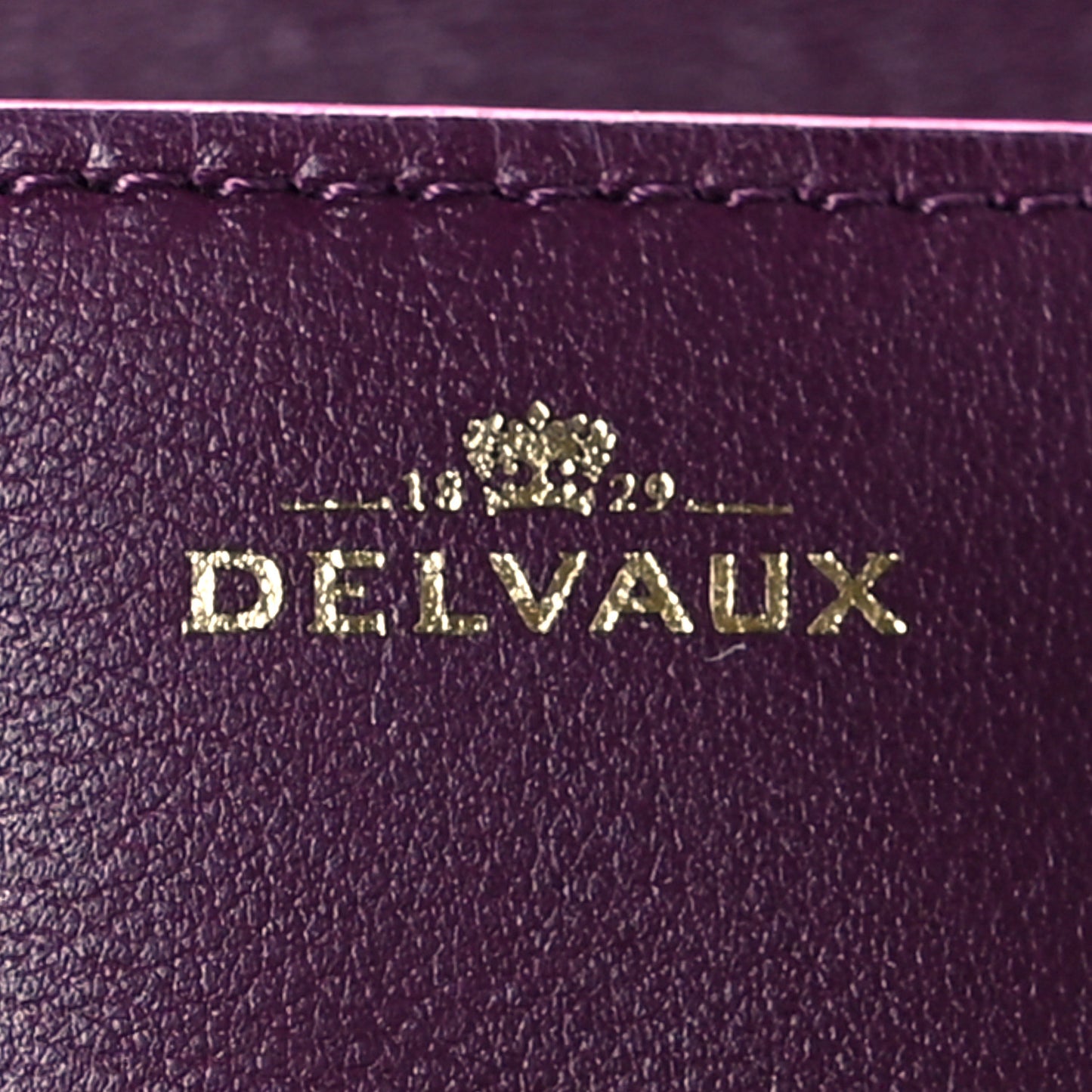 Calfskin Tempete Pochette Burgundy