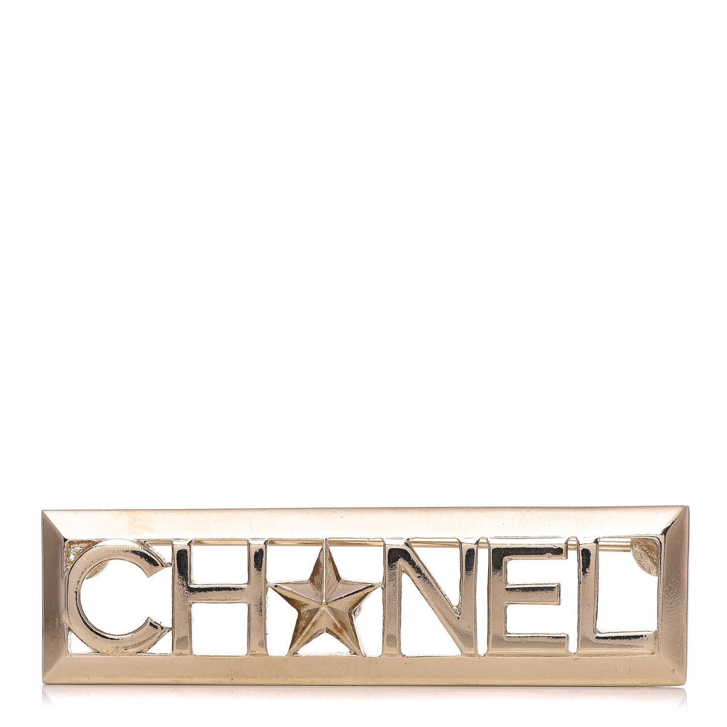 Star Logo Brooch Gold