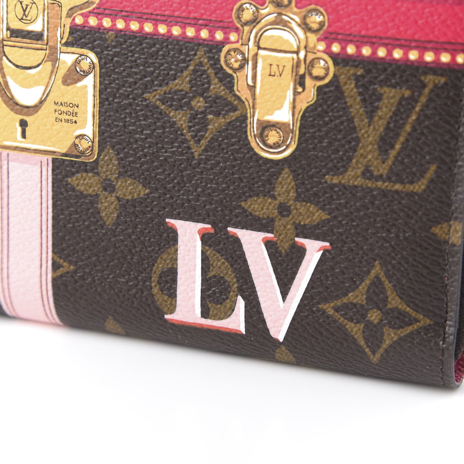 Louis Vuitton Monogram Summer Trunks Zippy Wallet 9 of 10