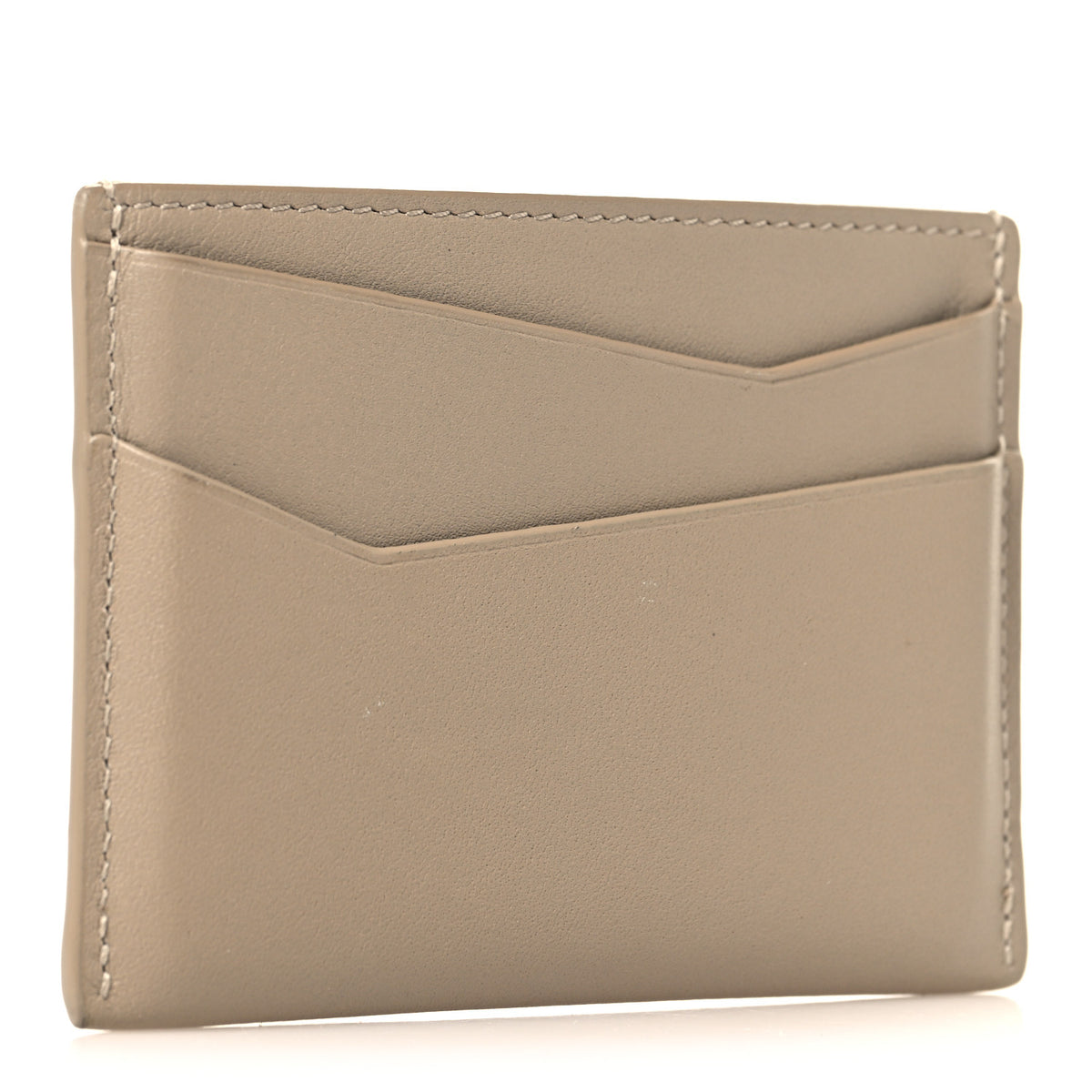 Calfskin Puzzle Card Holder Sand