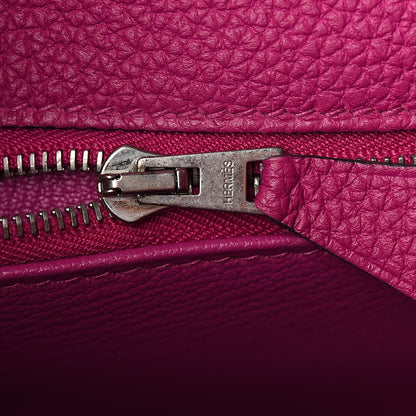 Hermes Togo Kelly Retourne 28 Rose Pourpre 8 of 37