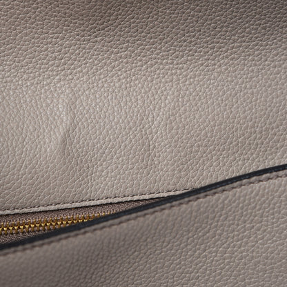 Miu Miu Vitello Phenix Madras Shoulder Bag Argilla 9 of 12