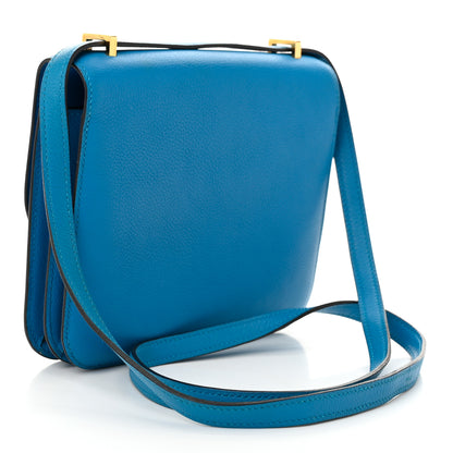 Hermes Evercolor Constance 18 Blue Zanzibar 3 of 10
