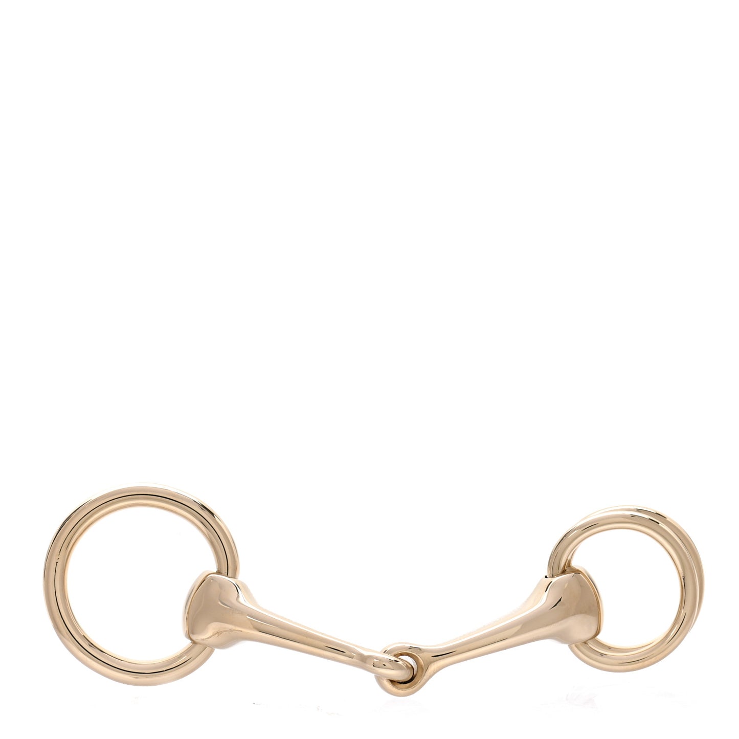 Permabrass Mors Scarf Ring Gold