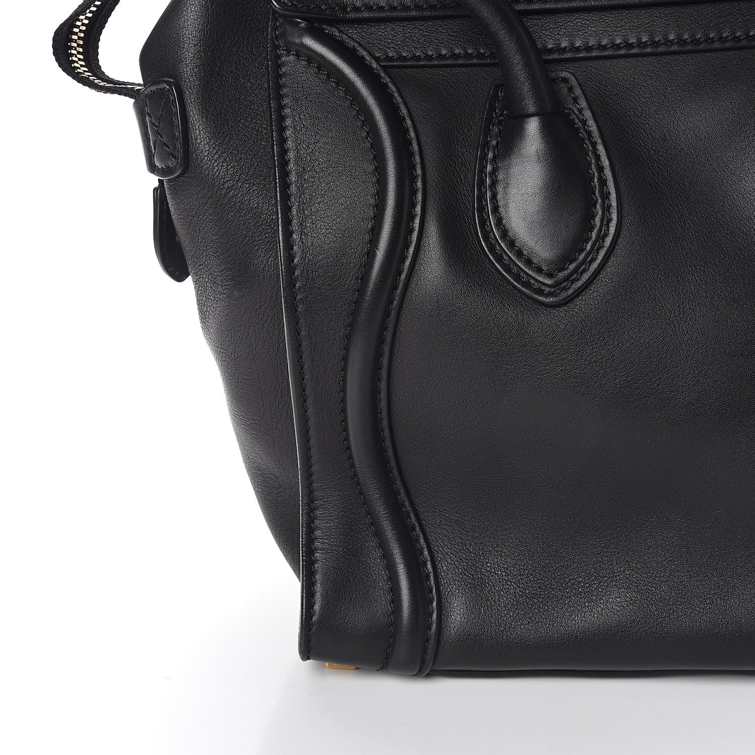 Celine Smooth Calfskin Micro Luggage Black 11 of 17
