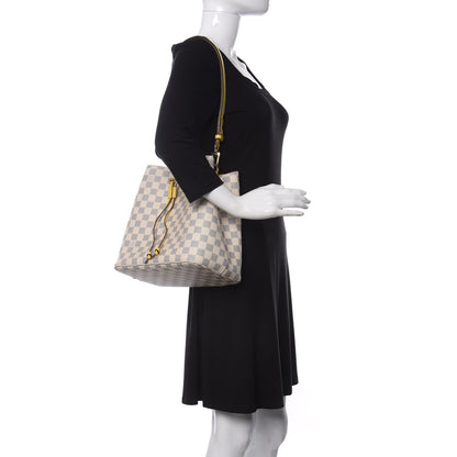 Louis Vuitton Damier Azur Neonoe MM Pineapple 2 of 11