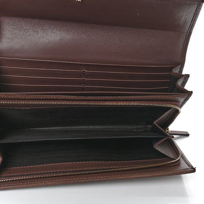 Gucci Monogram Sukey Continental Wallet Dark Brown 5 of 8