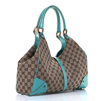 Gucci Monogram Bardot Turquoise 2 of 6