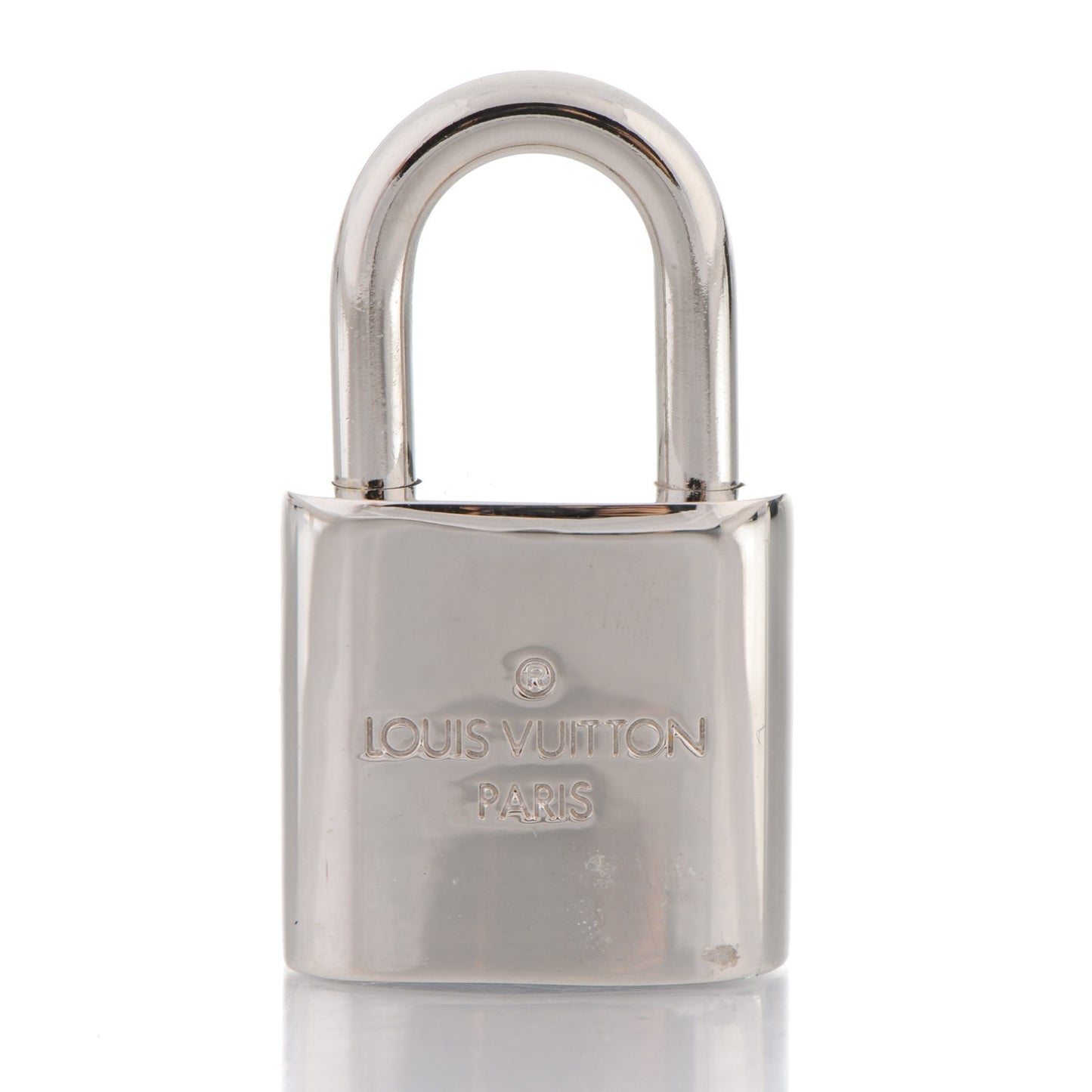 Polished Silver Lock and Key Set