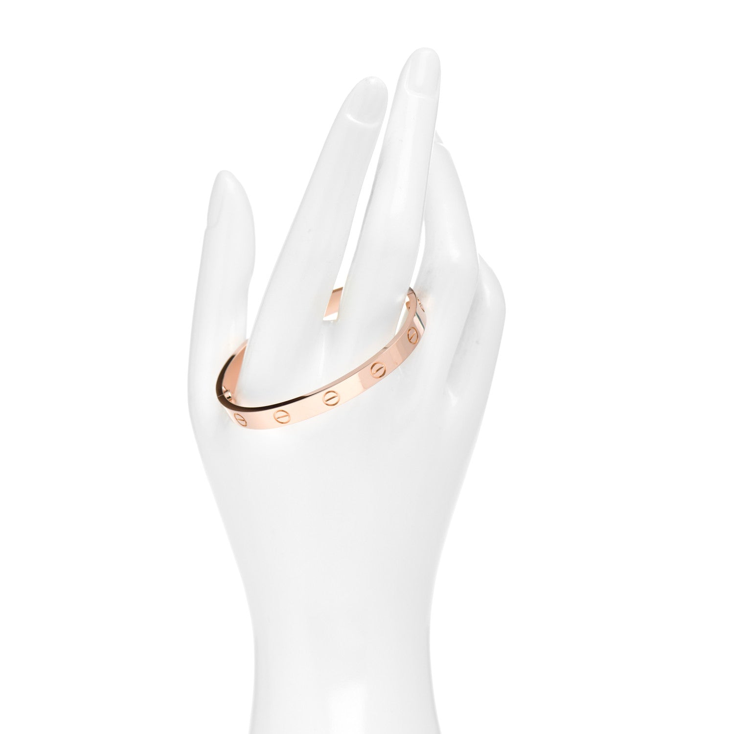 Cartier 18K Pink Gold LOVE Bracelet 16 2 of 4