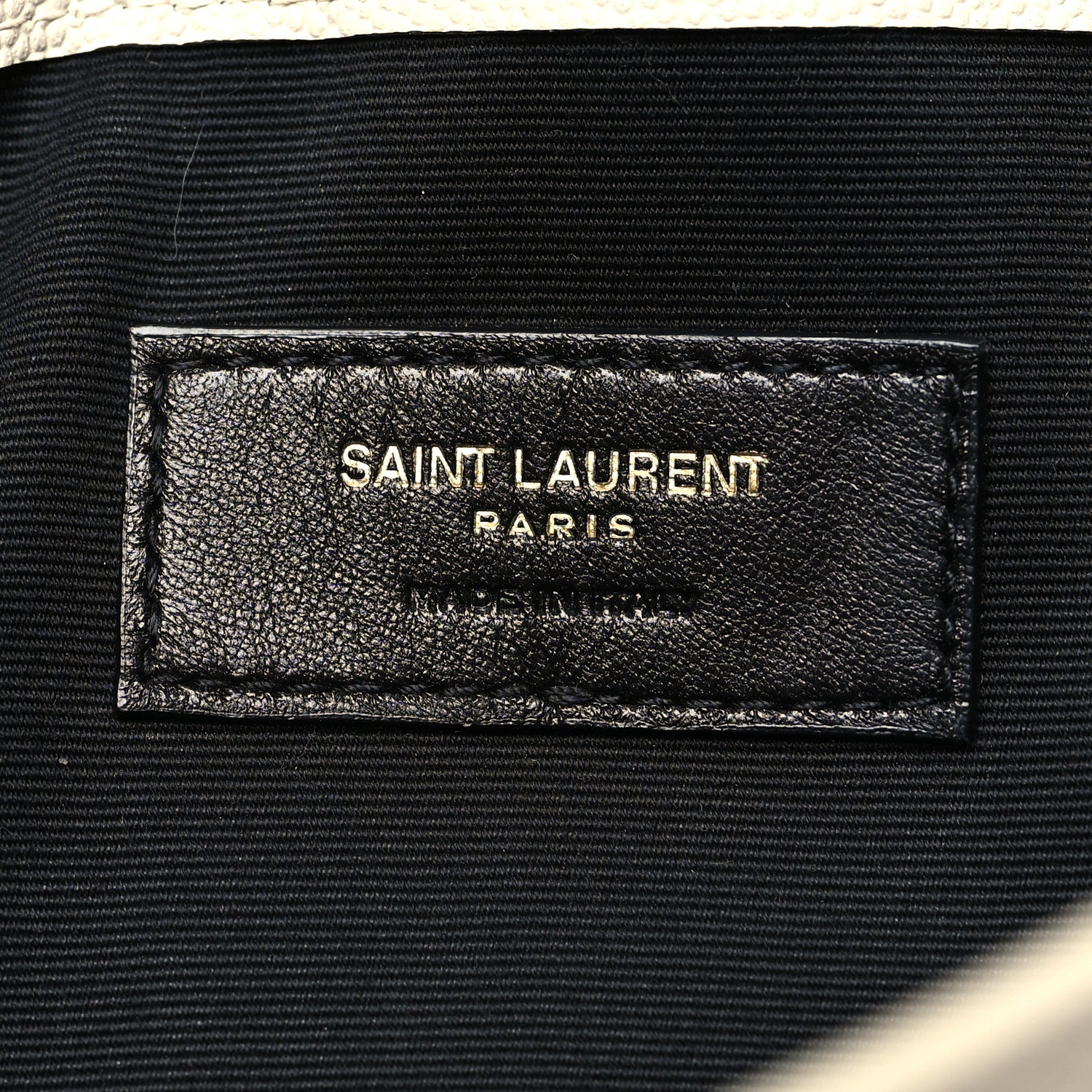 Saint Laurent Grain De Poudre Uptown Pouch Crema Soft 6 of 11