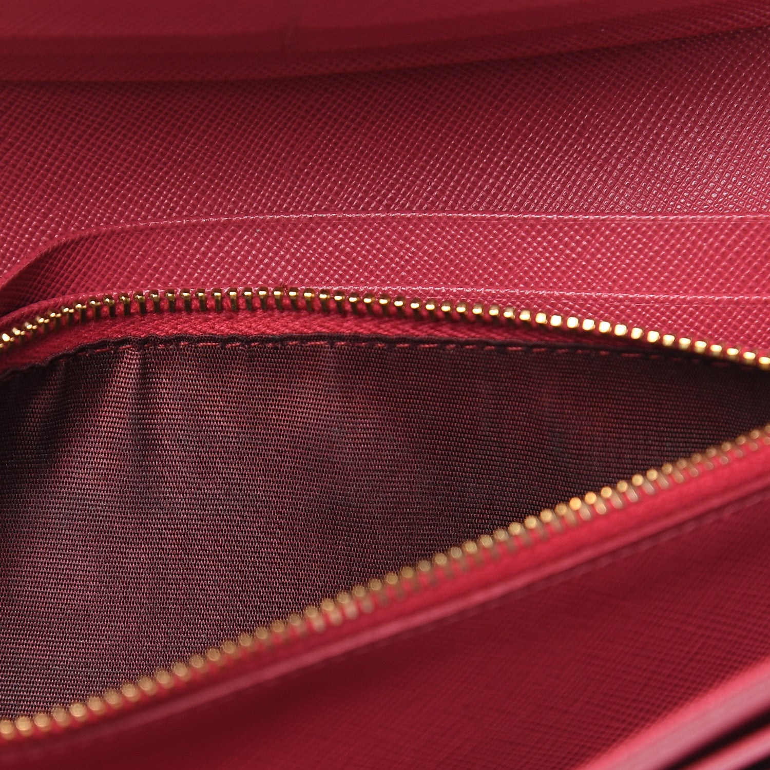 Prada Saffiano Fiocco Bow Continental Wallet Peonia 14 of 15