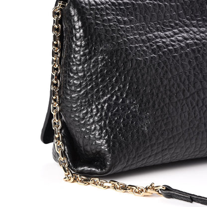 Burberry Signature Grain Medium Mildenhall Crossbody Bag Black 9 of 10
