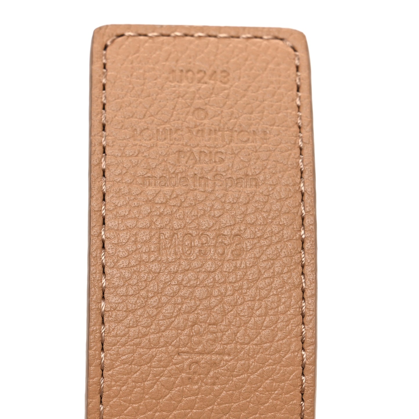 Monogram Calfskin 30mm LV Initiales Reversible Belt 85 34 Arizona