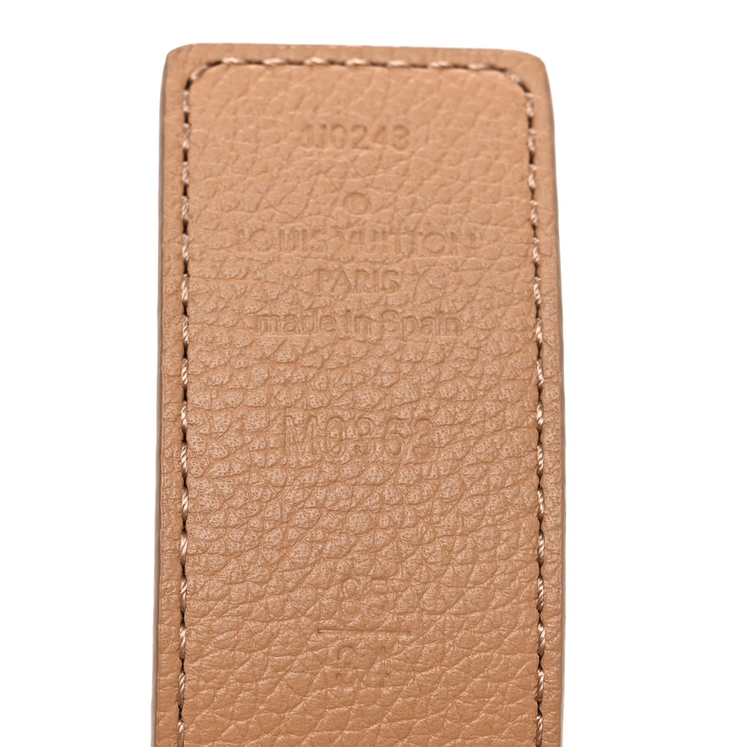 Louis Vuitton Monogram Calfskin 30mm LV Initiales Reversible Belt 85 34 Arizona 5 of 5