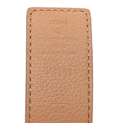 Louis Vuitton Monogram Calfskin 30mm LV Initiales Reversible Belt 85 34 Arizona 5 of 5