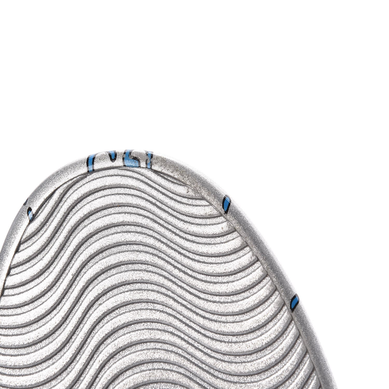Gucci Miro Rubber Wax GucciGhost Print Mens New Ace Sneakers 9 Silver 11 of 13