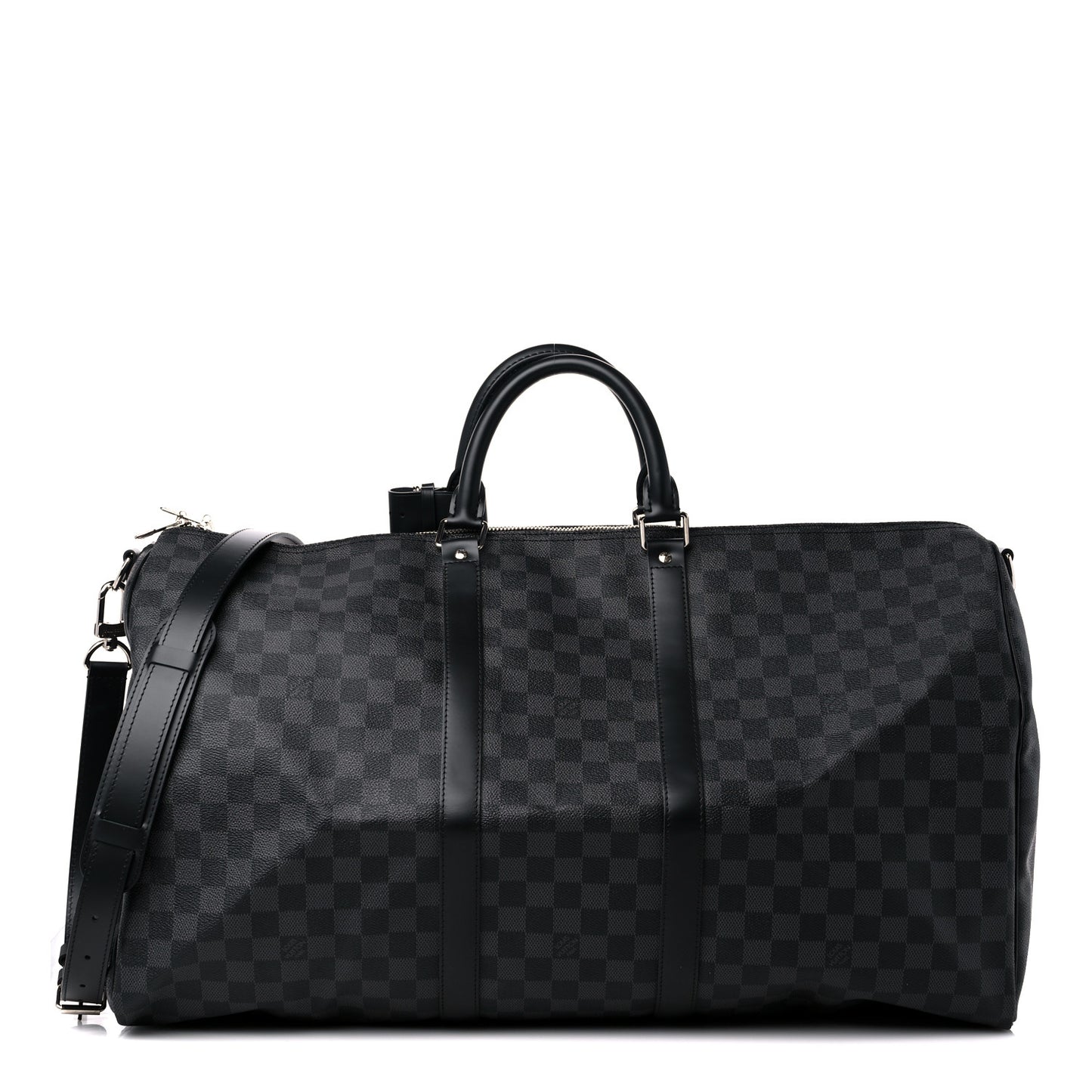 Damier Graphite Keepall Bandouliere 55