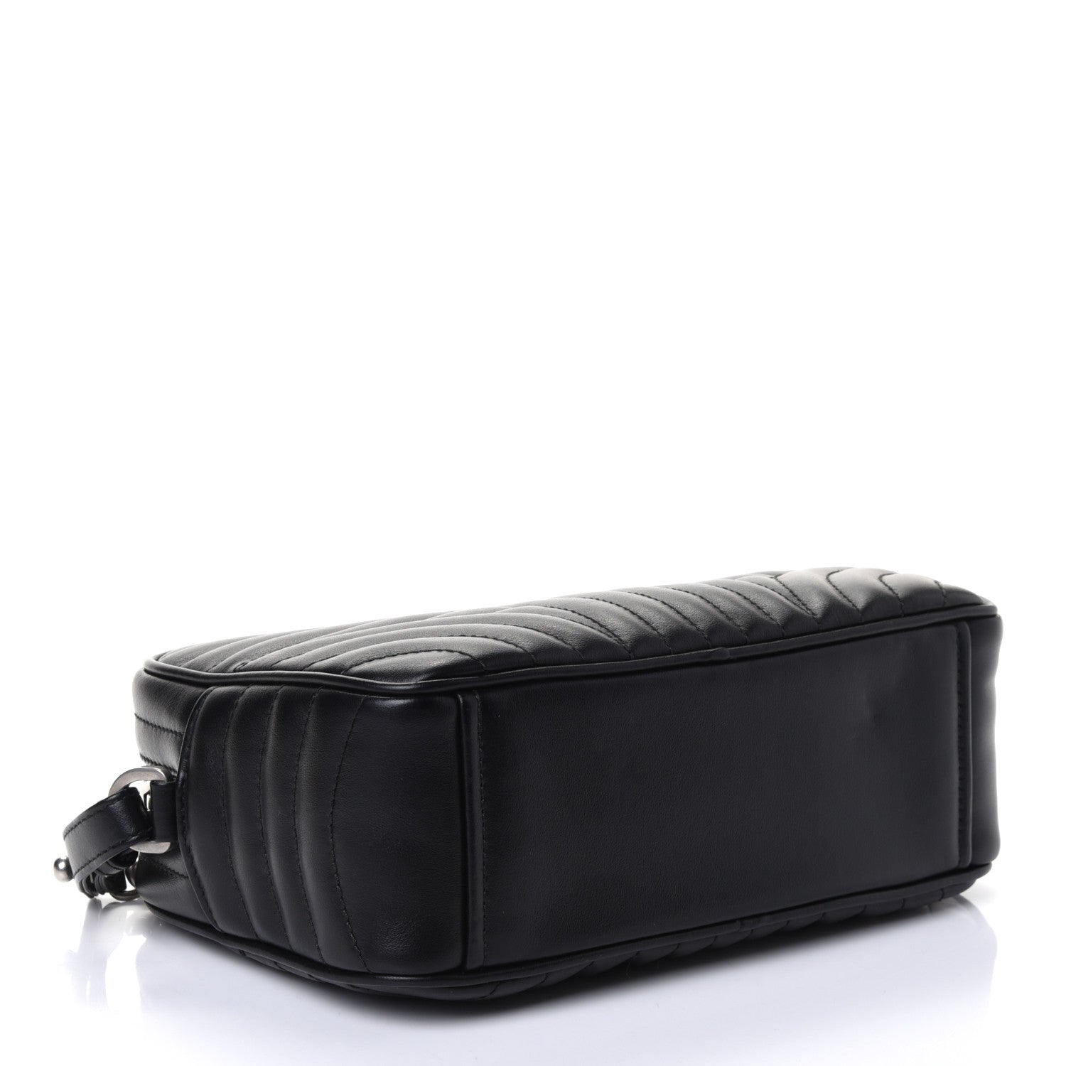 Prada Soft Calfskin Diagramme Crossbody Bag Black 3 of 4