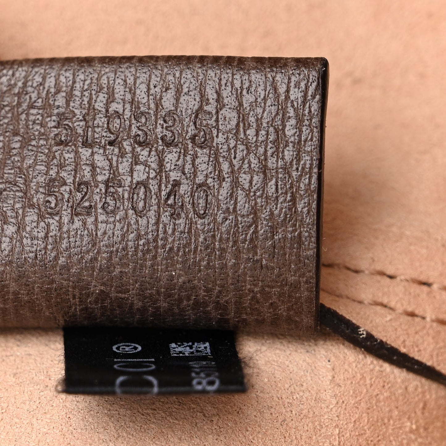 GG Supreme Monogram Web Large Ophidia Vertical Shopping Tote Brown