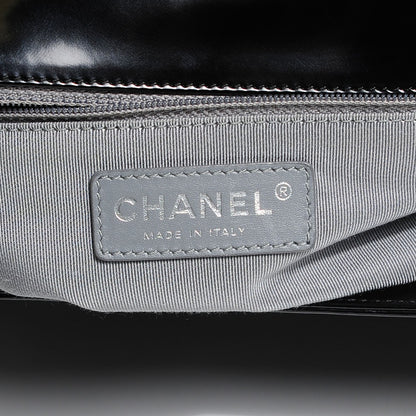 Chanel Glazed Calfskin Large Boy Flap Black 5 of 7