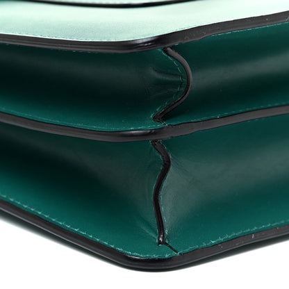 Bulgari Calfskin Serpenti Forever Top Handle Emerald Green 10 of 14