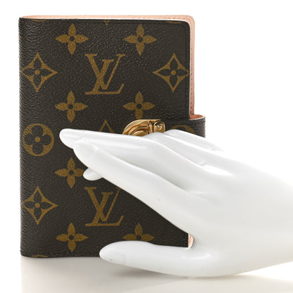 Louis Vuitton Monogram Koala Small Ring Agenda Cover Rose 2 of 7