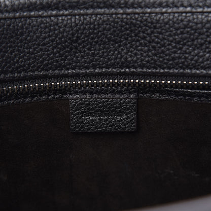 Celine Drummed Calfskin Nano Luggage Black 8 of 9