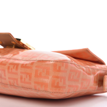 Fendi Vinyl Zucchino Baguette Orange 7 of 9