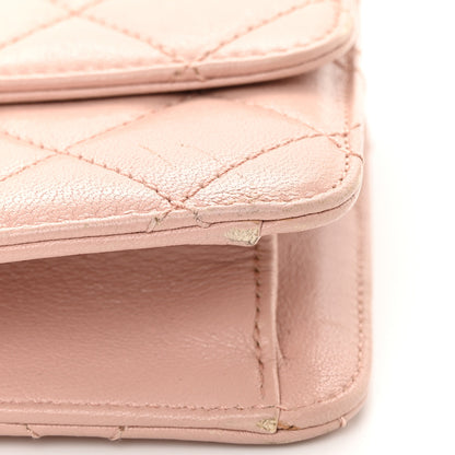 Chanel Sheepskin Quilted Mini Beauty Lock Flap Pink 13 of 18