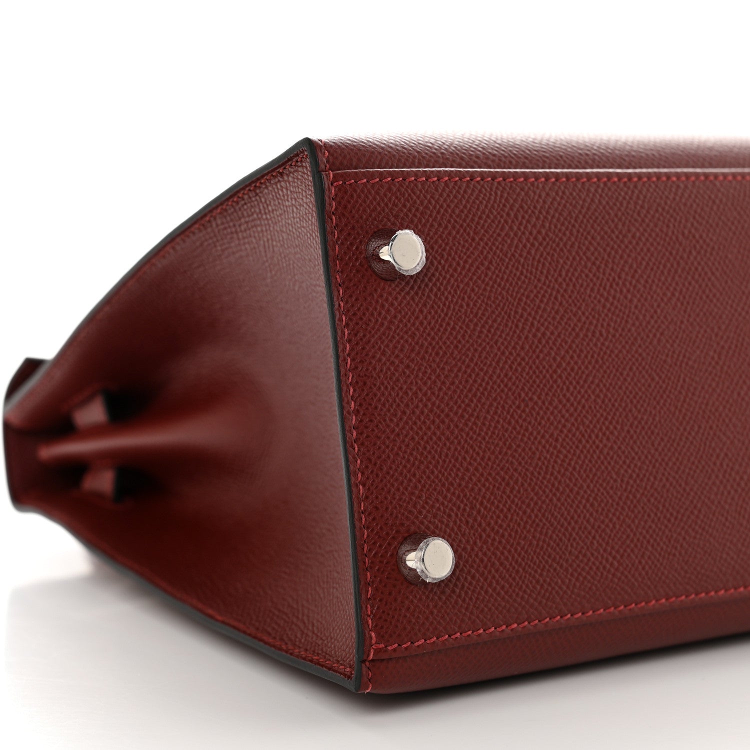 Hermes Epsom Kelly Sellier 28 Rouge H 9 of 11