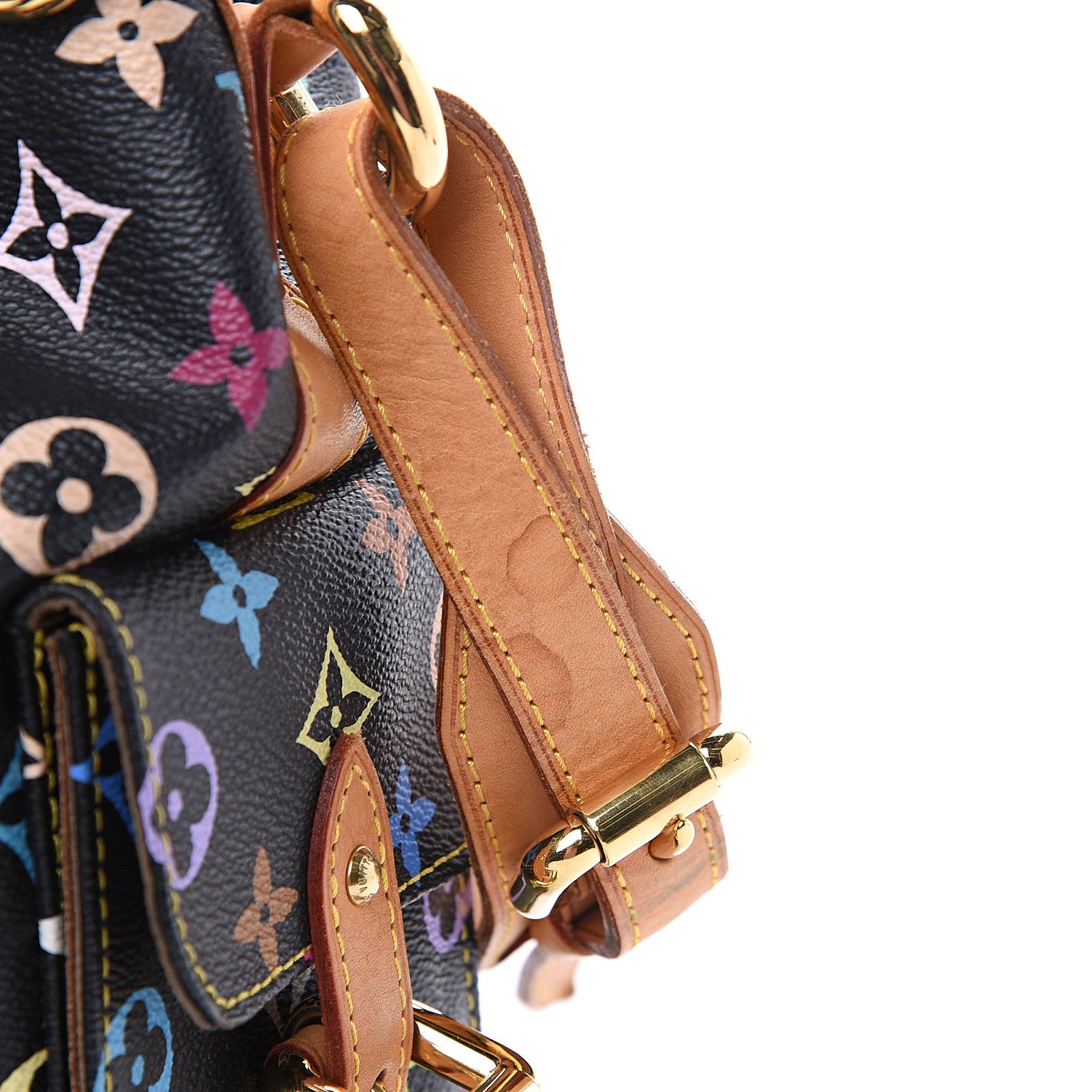 Louis Vuitton Monogram Multicolor Petit Noe Black 9 of 14