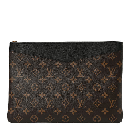 Louis Vuitton Monogram Daily Pouch Black 1 of 10