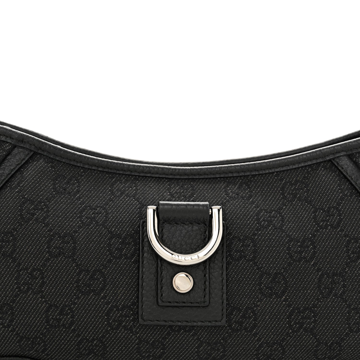 Gucci Monogram Small D Ring Hobo Black 8 of 17